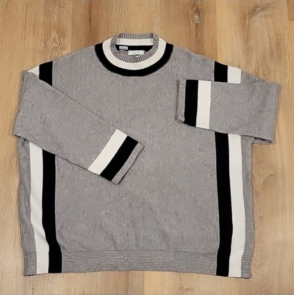 NWOT SIONI Oversized Crew Neck Sweater L